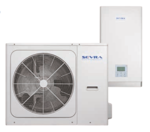 Pompa ciepła SEVRA Split SEV-MHPS3-16/I + SEV-HPS3-12/O 12kW