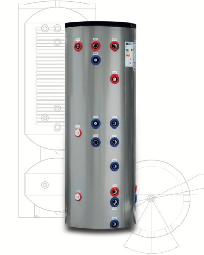 Zbiornik kombinowany 200L/ 60 Bufor