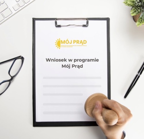 Wniosek w programie Mój Prąd