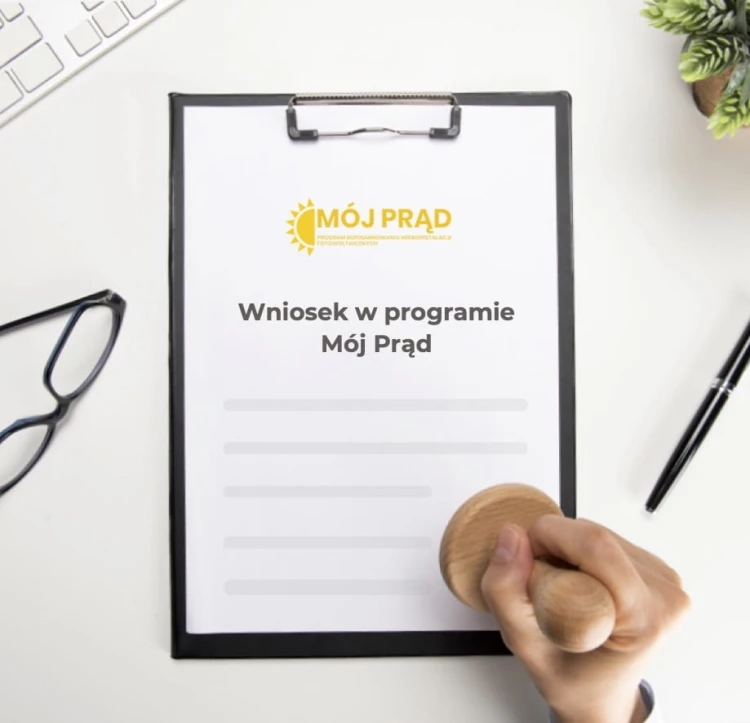 Wniosek w programie Mój Prąd