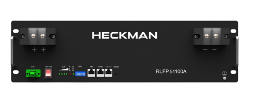 Magazyn energii Heckman RLFP51100A 5,12 kWh przód