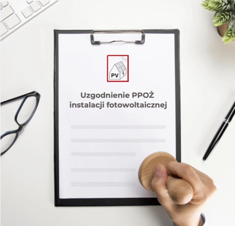 Uzgodnienie PPOŻ Instalacji Fotowoltaicznej