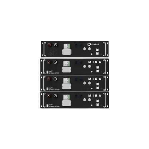 Magazyn energii FoxESS HS7.5 (BMS, 3 x moduł bateryjny) przód