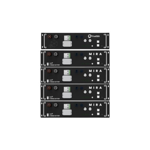 Magazyn energii FoxESS HS10 (BMS, 4 x moduł bateryjny) przód