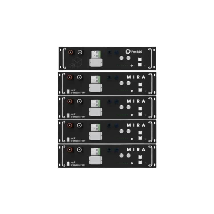 Magazyn energii FoxESS HS10 (BMS, 4 x moduł bateryjny) przód