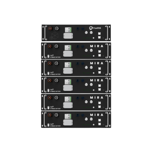Magazyn energii FoxESS HS12.5 (BMS, 5 x moduł bateryjny) przód