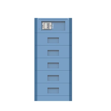 Magazyn energii AI-HB 125A (BMS, 5 x moduł bateryjny) lewy bok